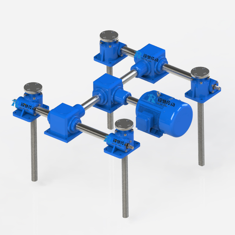 4臺聯動絲桿升降機